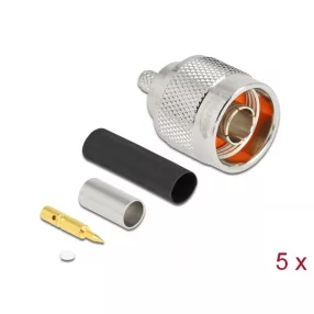   Delock N apa LMR 200 krimpelésére illeszkedő süllyesztő csővel (DL-90020)