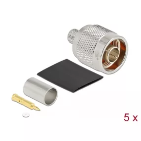   Delock N apa LMR 300 krimpelésére illeszkedő süllyesztő csővel (DL-90021)