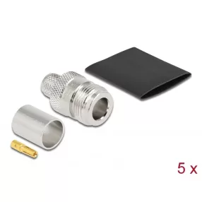   Delock N anya LMR 400 krimpelésére illeszkedő süllyesztő csővel (DL-90023)