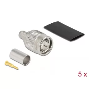   Delock TNC apa RG59 krimpelésére illeszkedő süllyesztő csővel (DL-90030)