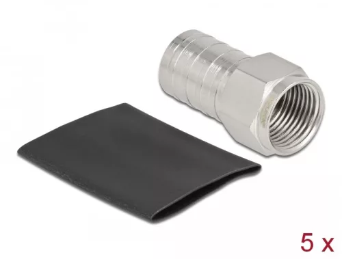 Delock F apa RG6 krimpelésére illeszkedő süllyesztő csővel (DL-90033)