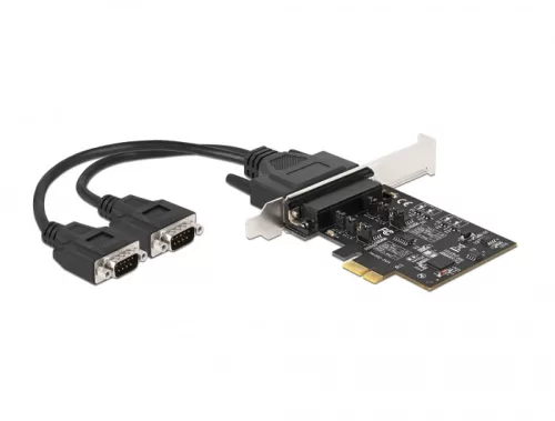 Delock PCI Express Kártya > 2 x RS-422/485 soros csatlakozó 15 kV ESD védelemmel (DL-90048)