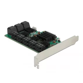 Delock 16 portos SATA PCI Express x4 Kártya (DL-90073)