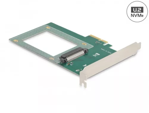 Delock PCI Express x4-kártya - 1 x belső U.2 NVMe SFF-8639 (DL-90081)