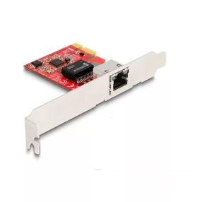   Delock PCI Express x1 kártya 1 x RJ45 2,5 Gigabit LAN i225 NBASE-T - alacsony profilú (DL-90100)