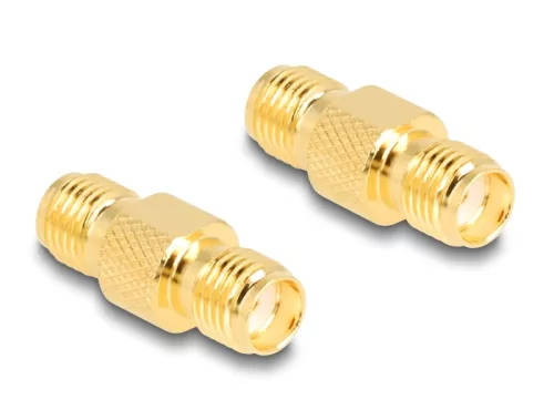 Delock Adapter, SMA csatlakozóhüvely apa SMA csatlakozóhüvely HBI59-1 (DL-90196)