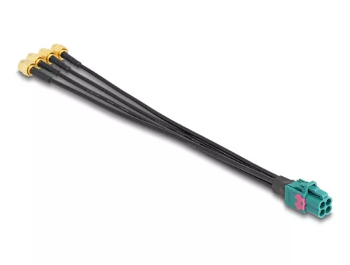 Delock Mini FAKRA Z quad kábel anya - 4 db. SMA apa 20 cm (DL-90289)