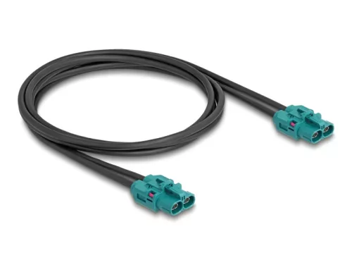 Delock HDMTD Z kábel dupla anya - HDMTD Z dupla anya 1 m (DL-90338)