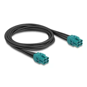   Delock HDMTD Z kábel quad anya - HDMTD Z quad anya 1 m (DL-90340)