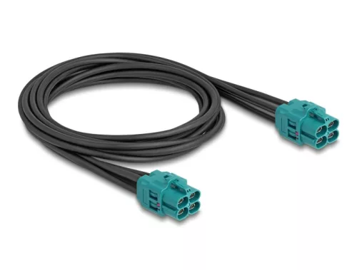 Delock HDMTD Z kábel quad anya - HDMTD Z quad anya 1 m (DL-90340)