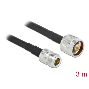   Delock Antennakábel N-dugó - N-hüvely LMR/CFD300 3 m low loss (DL-90457)