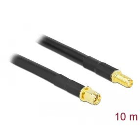   Delock Antennakábel SMA-dugó - SMA-hüvely LMR/CFD300, 10 m (DL-90459)