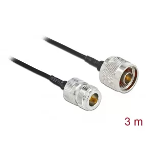   Delock Antennakábel N-dugó - N-hüvely LMR/CFD100 3 m low loss (DL-90476)