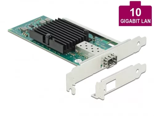 Delock PCI Express Kártya > 1 x SFP+ bővítőhely 10 Gigabit LAN (DL-90479)