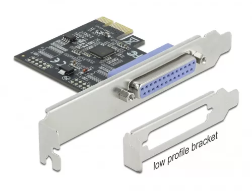 Delock PCI Express-kártya > 1 x Párhuzamos IEEE1284 (DL-90500)