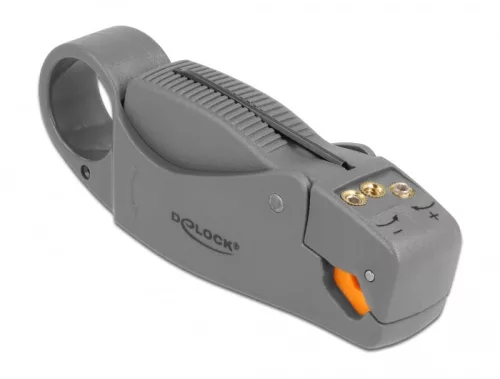 Delock Csupaszító eszköz koaxiális kábelekhez 3 pengével (DL-90512)