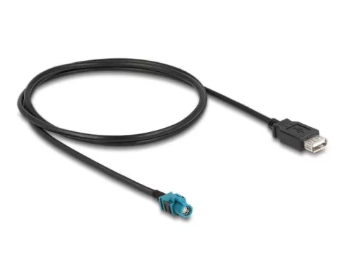 Delock Kábel HSD Z anya - A-típusú USB 2.0 anya 1 m (DL-90563)