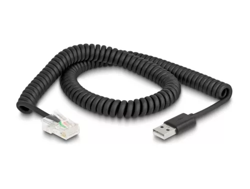 Delock RJ50 USB 2.0 A-típusú vonalkód olvasó kábel 2 m (DL-90601)
