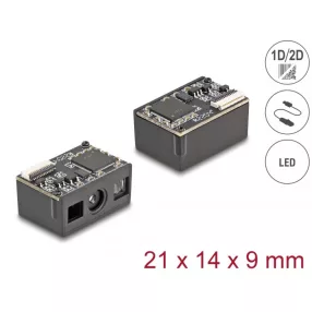   Delock Vonalkód olvasó modul 1D és 2D - német típus (DL-90603)