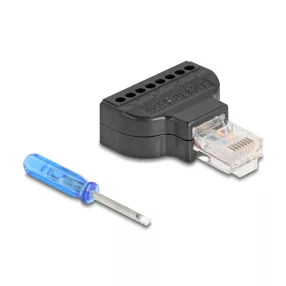   Delock RJ45 apa   sorkapocs csavarhúzóval Cat.5e (DL-90654)