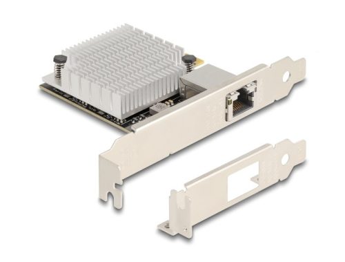 Delock PCI Express x4 Kártya 1 x RJ45 10 Gigabit LAN AQC107S