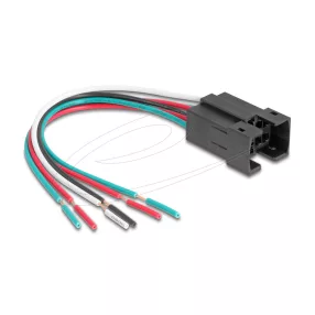   Delock Foglalat 25 mm-es 6 tűs Nyomó Gomb vagy Kapcsoló (DL-90790)