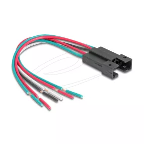   Delock Foglalat 22 mm-es 6 tűs Nyomó Gomb vagy Kapcsoló (DL-90791)