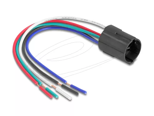 Delock Foglalat 16 mm-es 5 tűs Nyomó Gomb vagy Kapcsoló (DL-90793)