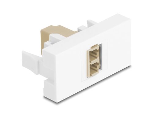Delock Easy 45 Modul LC Duplex anya LC Duplex anya fehér/bézs