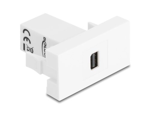 Delock Easy 45 Modul mini DisplayPort aljzatból mini DisplayPort aljzatba