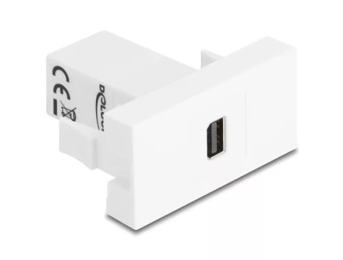 Delock Easy 45 Modul mini DisplayPort aljzatból mini DisplayPort aljzatba (DL-90842)