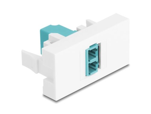Delock Easy 45 Module LC Duplex anya LC Duplex anya fehér / víz
