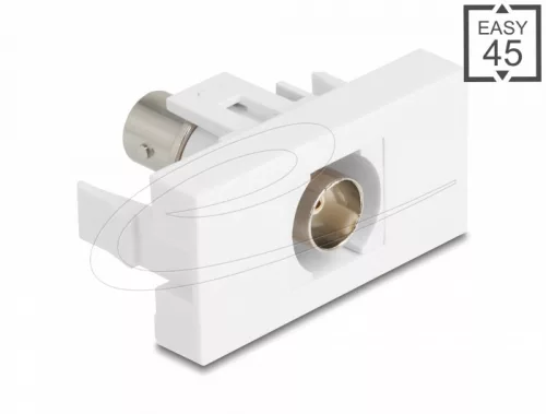 Delock Easy 45 Modul BNC anya BNC anya fehér (DL-90855)