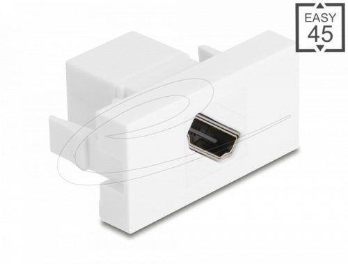 Delock Easy 45 modul HDMI anya-alj átlós 8K 60 Hz fehér