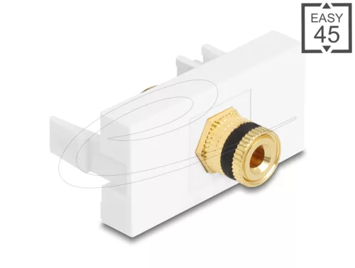 Delock Easy 45 Modul kötőoszlop a menetes anyához fekete/fehér (DL-90903)