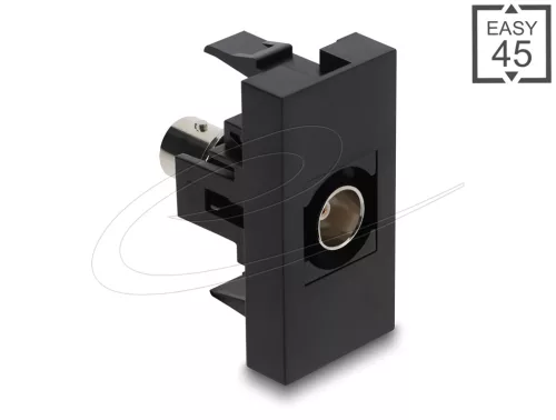 Delock Easy 45 modul BNC anya - BNC anya fekete (DL-90960)