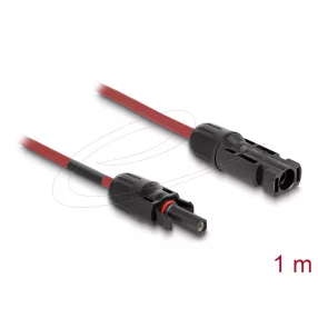 DL4 napelemes kábel 6 mm2 apa-anya 1 m