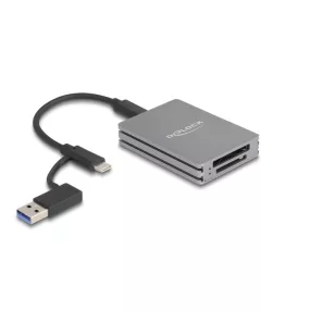   Delock USB Type-C  kártyaolvasó SD Express és CFexpress B-típusú memóriakártyákhoz (DL-91011)