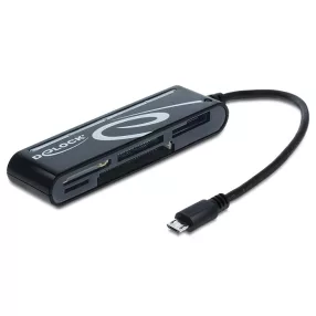 Delock Micro USB OTG kártyaolvasó (DL-91732)