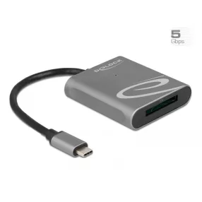   Delock USB Type-C  kártyaolvasó XQD 2.0 memóriakártyákhoz (DL-91741)