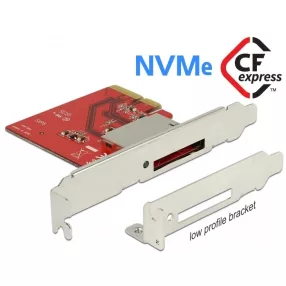   Delock PCI Express Kártya > 1 x külső CFexpress csatlakozóhoz (DL-91748)