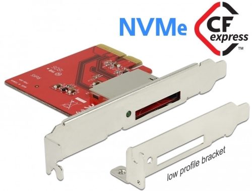 Delock PCI Express Kártya > 1 x külső CFexpress csatlakozóhoz