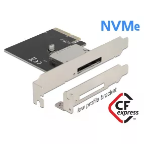   Delock PCI Express Kártya > 1 x külső CFexpress csatlakozóhoz (DL-91755)