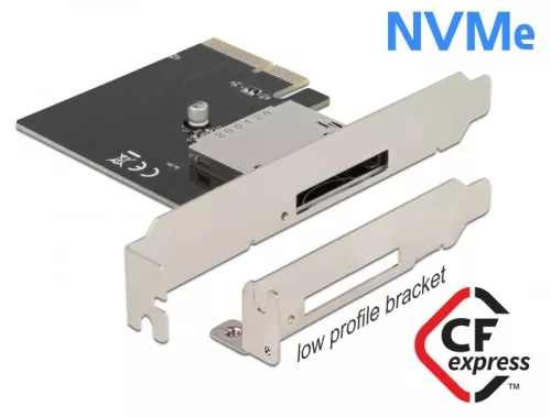 Delock PCI Express Kártya > 1 x külső CFexpress csatlakozóhoz (DL-91755)