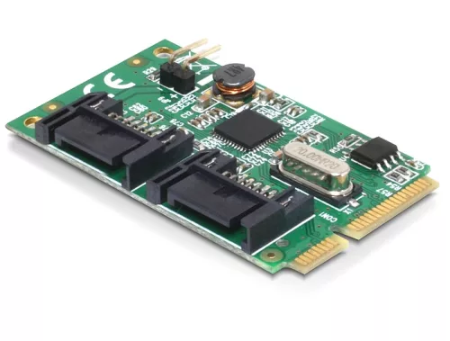Delock MiniPCIe I/O PCIe full size 2 x SATA 6 Gb/s (DL-95233)