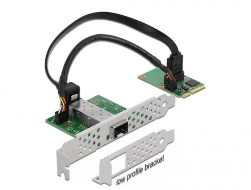 Delock Mini PCIe I/O PCIe teljes méretű 1 x SFP Gigabit LAN (DL-95267)