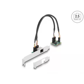   Delock Mini PCIe I/O PCIe teljes méretű 1 x RJ45 2,5 Gigabit LAN (DL-95271)