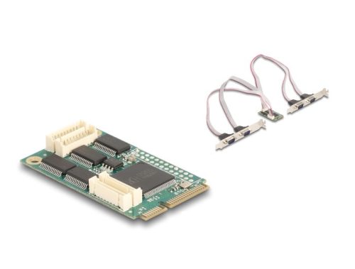 Delock Mini PCIe I/O PCIe teljes méretű 4 x soros RS-232