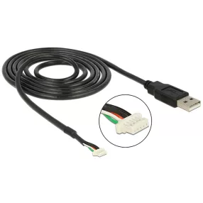   Delock Module Kábel USB 2.0 Type-A apa > 5 pin kamera apa V5 A 1.5 m (DL-95987)