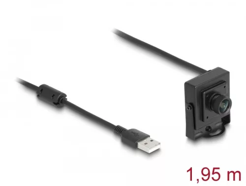 Delock USB 2.0 Kamera 2,1 megapixeles 100 fokos fixfókusz (DL-96403)